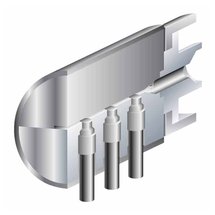 Slot Capillary Die Head (schematic)